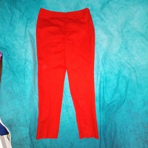 natori cotton ankle pants